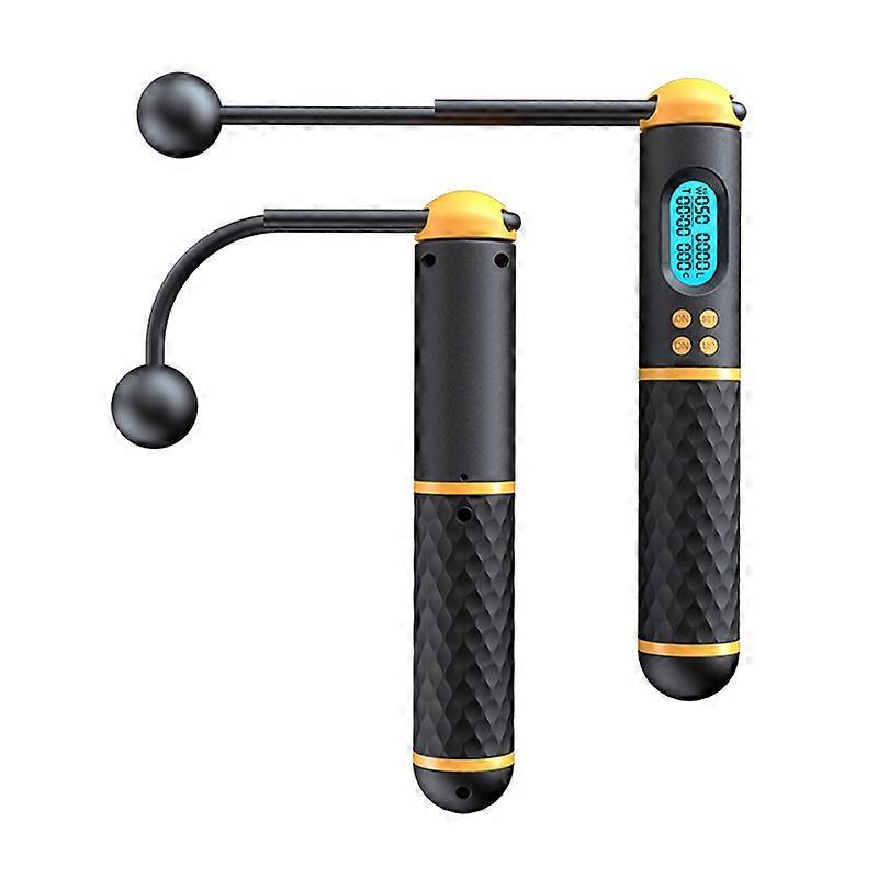 Jump Rope, Digital Weighted Ropeless Skipping Rope, Adjustable