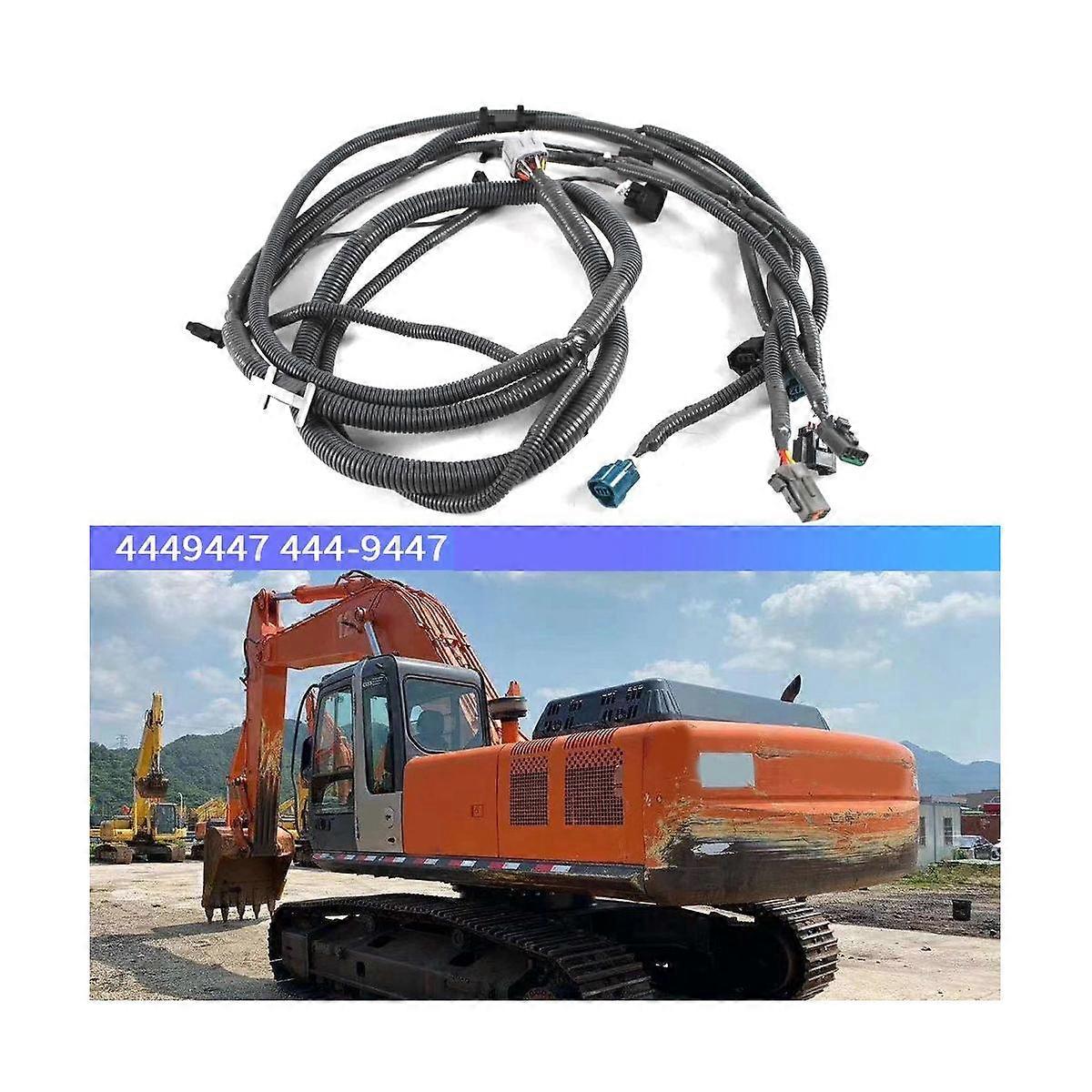 ゆ 4449447 444-9447 Excavator Hydraulic Pump Wiring Harness for