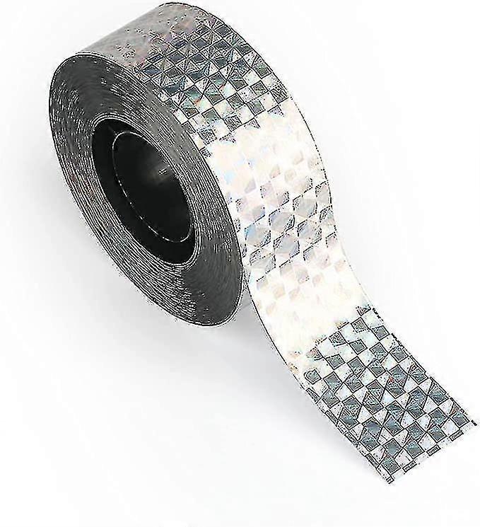 Bird Repellent Tape - Scarecrow To Drive Away Pigeons, Sparrows, And Crows (width: 2.4cm, Length: 50m, Quantity: 2pcs) With Laser Flower Design (size: