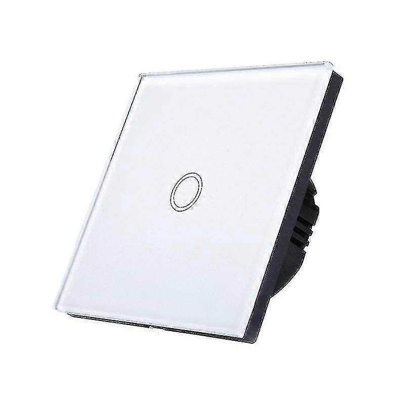 1 Gang Smart Touch Wall Switch Wireless Timing Switch With For Home Led Light (white)