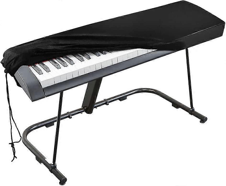 Protective Cover For Keyboards, Dustproof Protective Cover Cover For 88 Key Electronic Piano Keyboard (black) Starlight