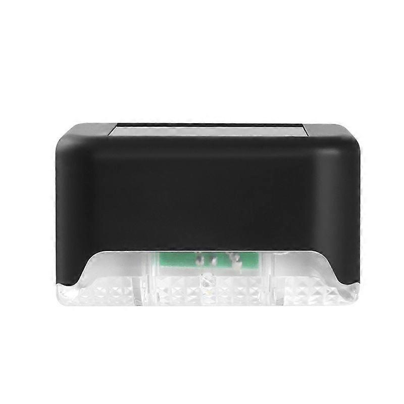 Solar Deck Lights-1Pack Warm White Led Lights For Steps,Fence,Deck,Railing,And Stairs