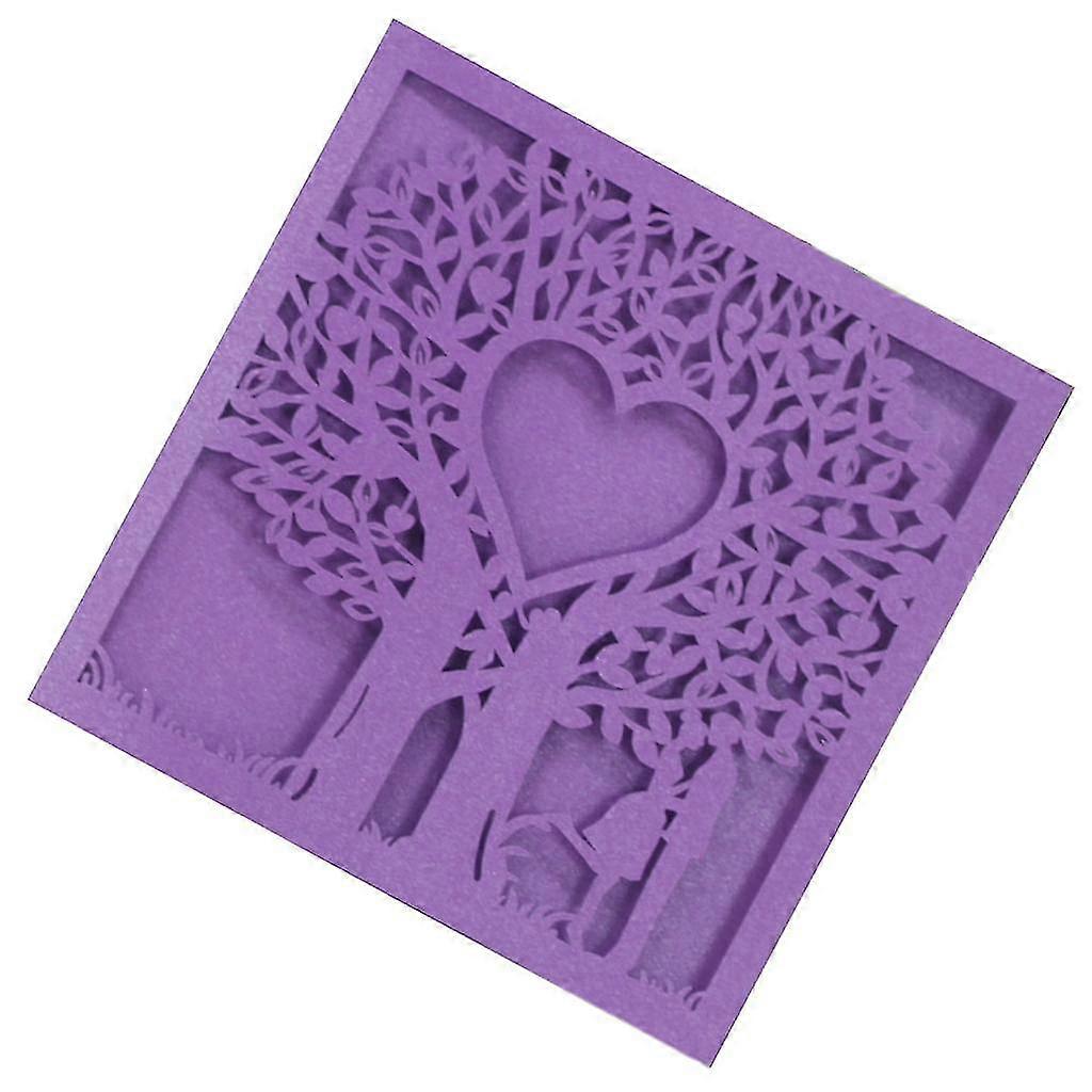 20 X Elegant Laser Cut Happniess Tree Invitație la petrecere de nuntă