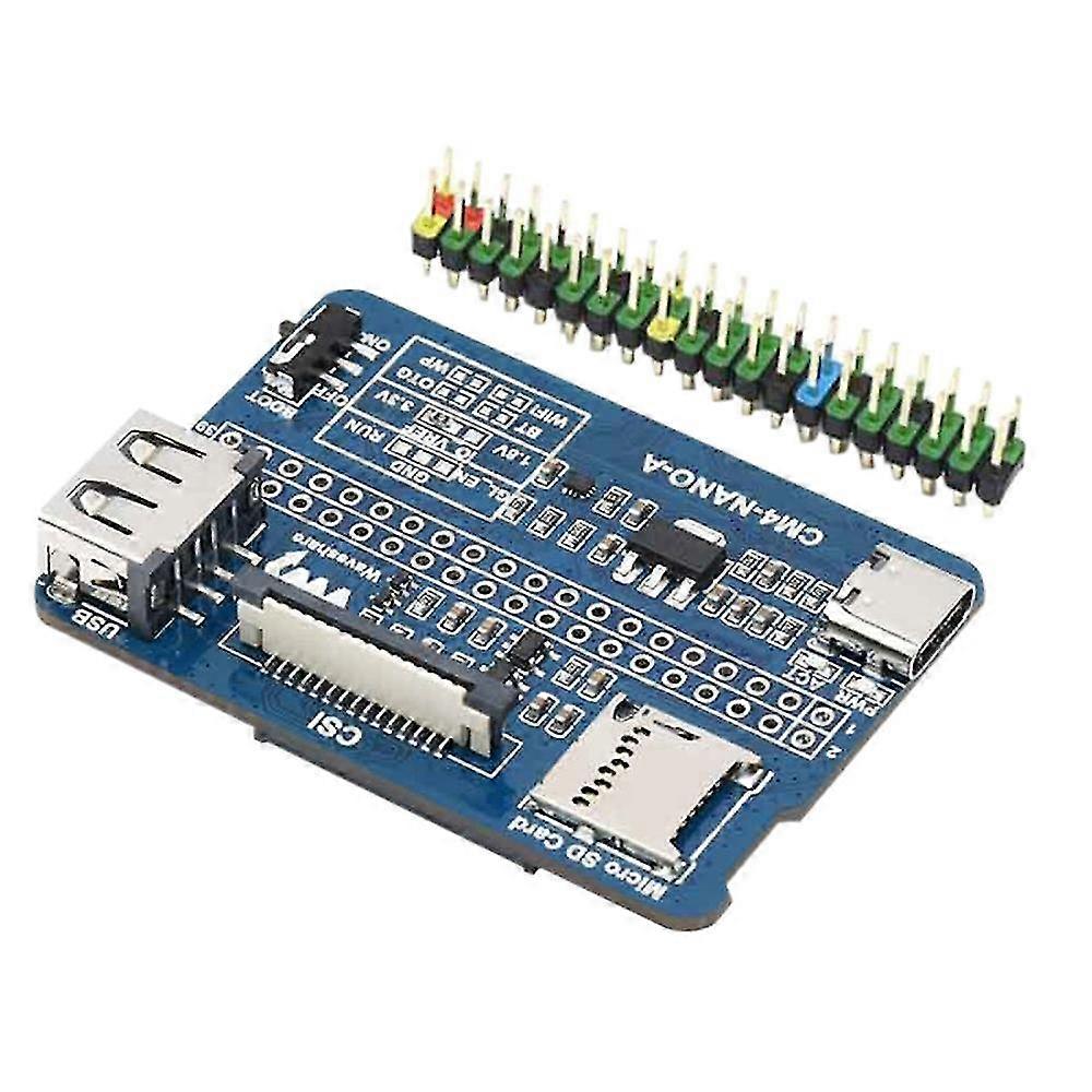 For Raspberry Pi Compute Module 4 Lite/emmc Cm4-nano-a Expansion Board With For Raspberry Pi 40pin