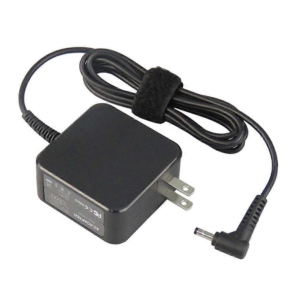 Portable Laptop AC Adapter for Laptops Power Supply Adapter Cord Two Holes