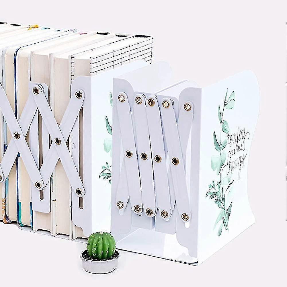 Bookends Adjustable Metal Iron Bookends For Home, Office, School, Library