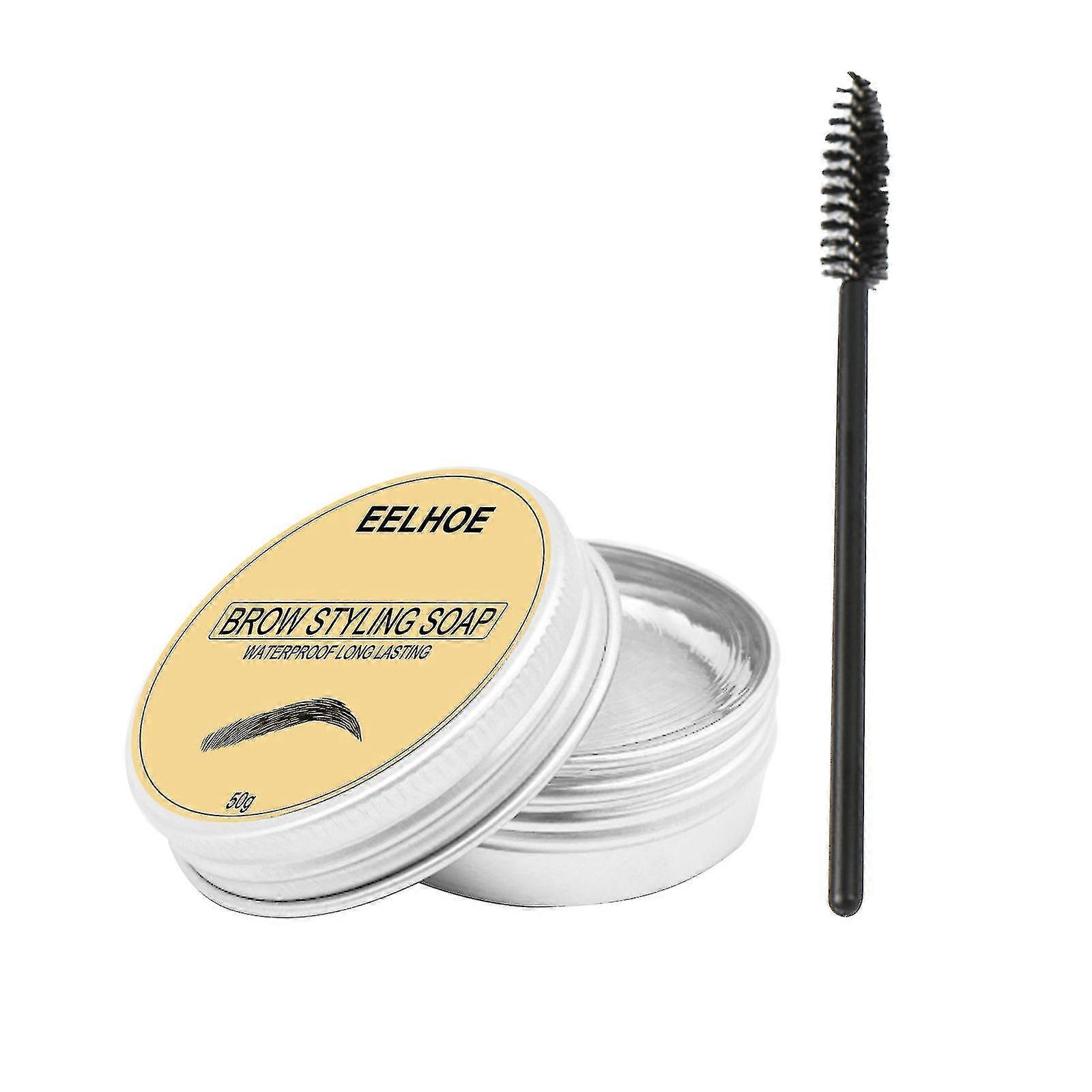 Eelhoe Eyebrow Cream Shaping Soap Colorless Transparent Refreshing Lasting Natural Eyebrow Shaping Eyebrow Brush