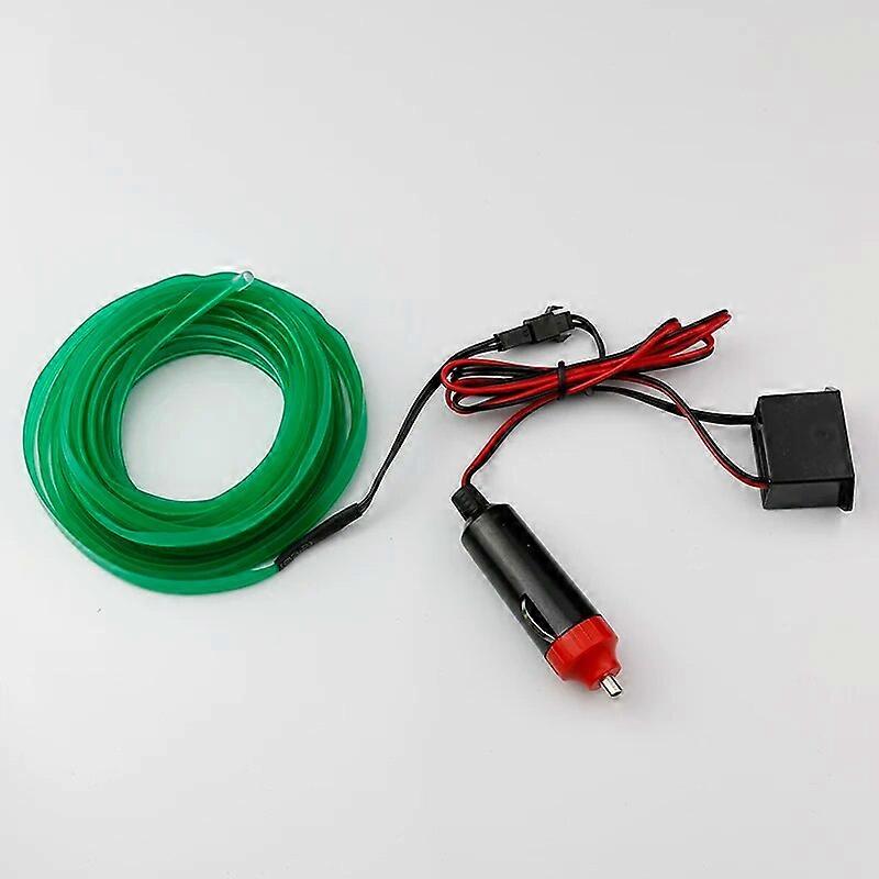 Lumière Intérieure Voiture RVB LED USB - Lampe Néon Atmosphère Mini Avec Commande Vocale Et Musique