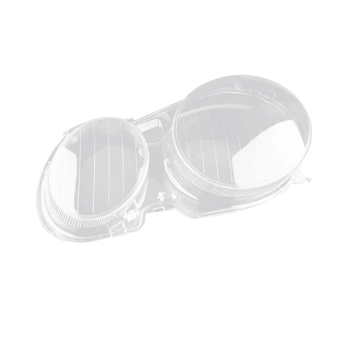 Left Side for E Class W211 2003-2008 E320 E350 E500 Headlight Lens Cover Head Light Shade Shell Cover