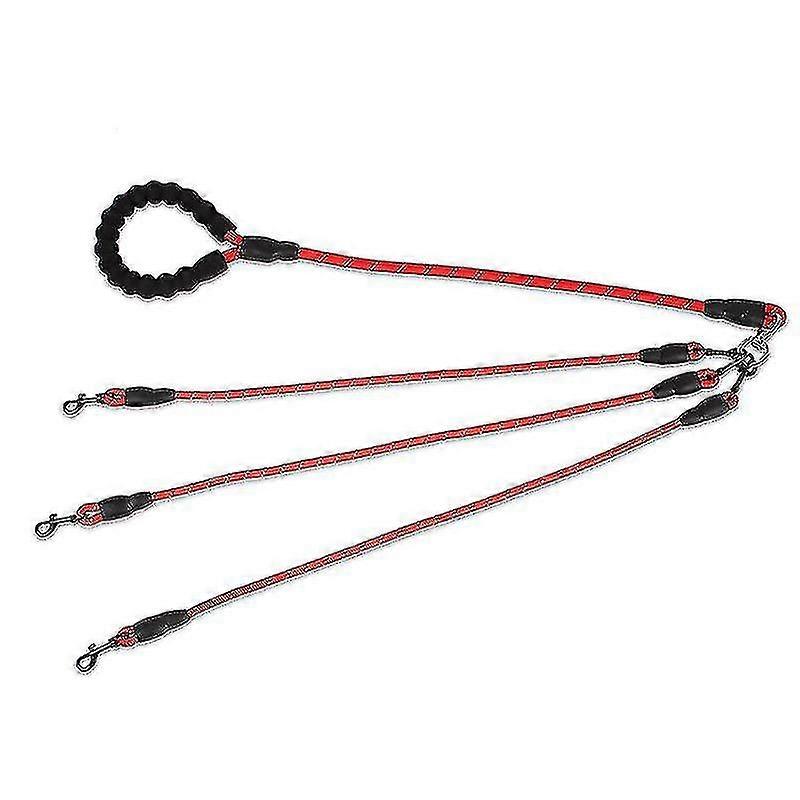 Multi-way Woven Tractions Leash No Tangles Wearable Leash Simultaneous Tractions Multiple Dog