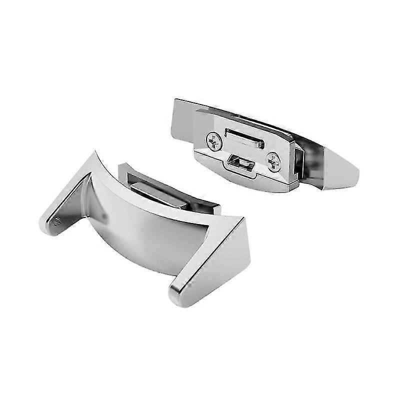 2 stk. urremsforbindelsesadapter i rustfrit stål 20 mm til Samsung Gear S2 RM-720