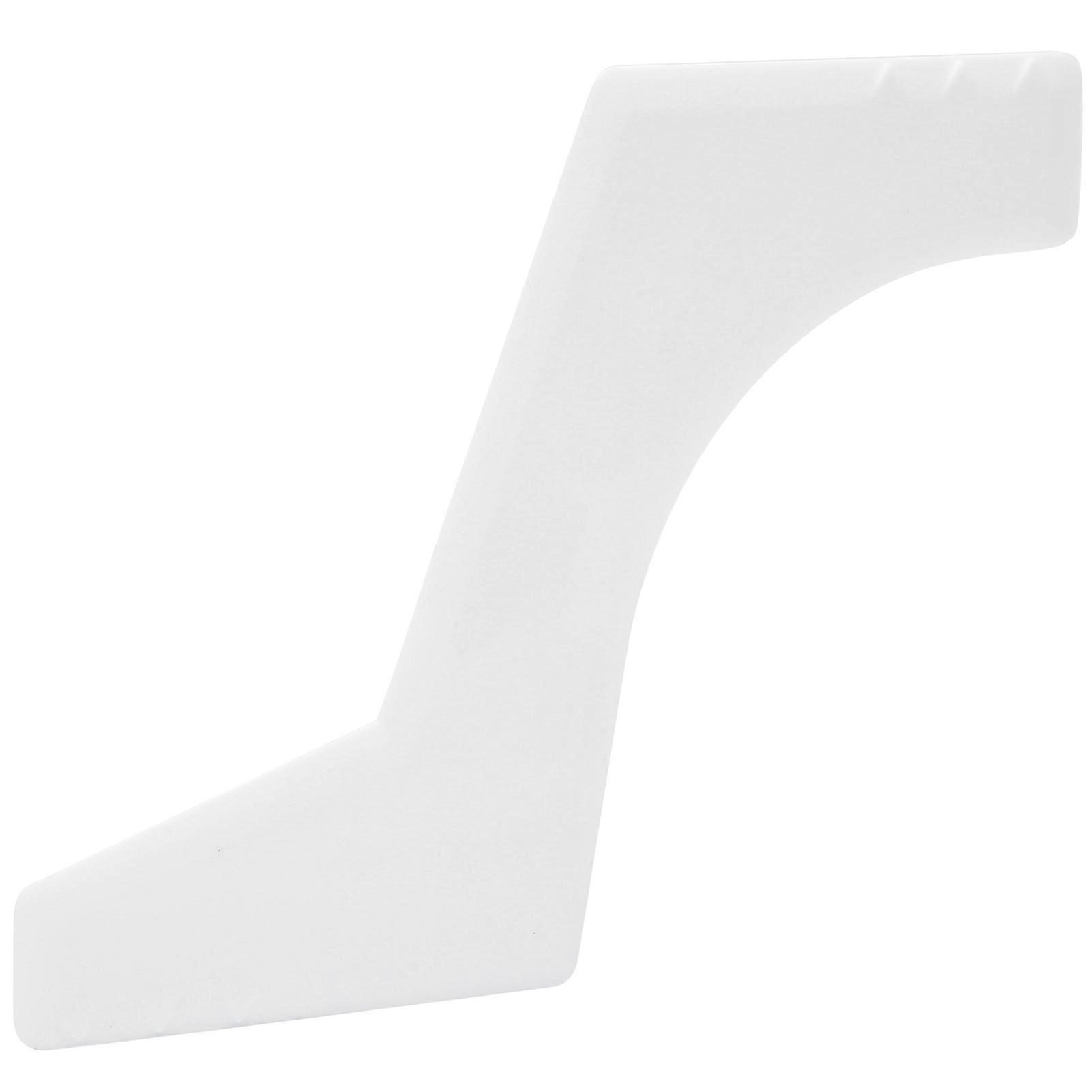 Beard Shaping Template Home Salon Beard Guide Styling Template Accessory (White)