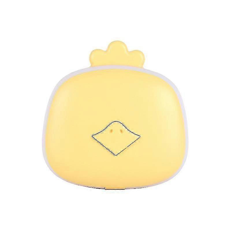 3 σε 1 Usb μίνι χέρι φόρτισης θερμότερο κινούμενα σχέδια αρκούδας πάπια ζώων θερμαντήρας καλλυντικών για το σπίτι χειμώνα υπαίθρια1pcs-κίτρινο