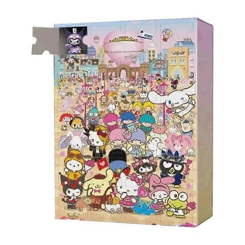 サンリオ ブラインド ボックス 漫画 かわいい ハローキティ クリスマス ドール おもちゃ アニメ アクションフィギュア クロミ メロディー シナモロール カワイイ デコレーション ギフト
