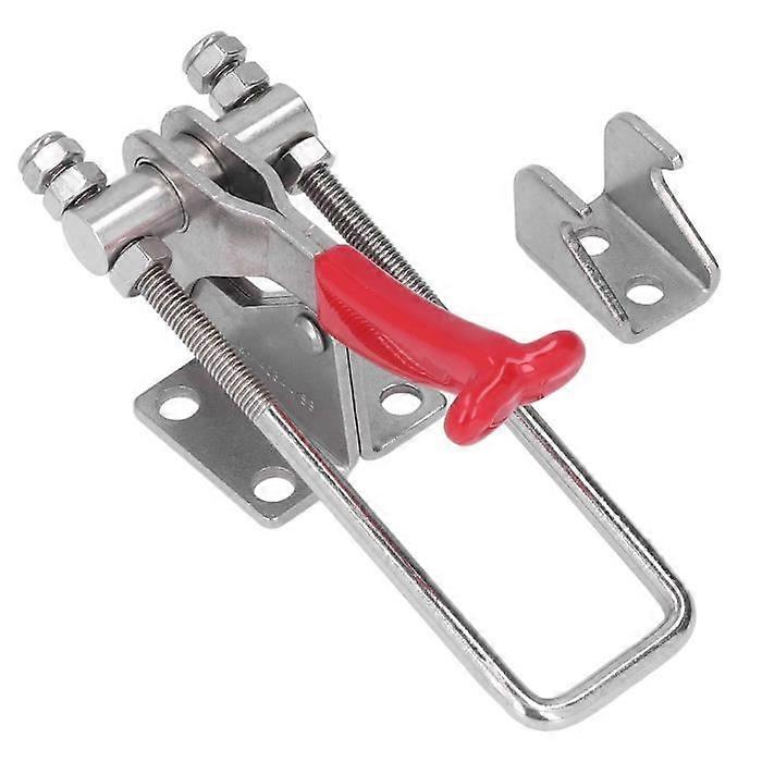 Latch Clamp Adjustable Toggle Clamp 318kg Clamping Force Stainless Steel Toggle Clamp Latch Lever Clamp
