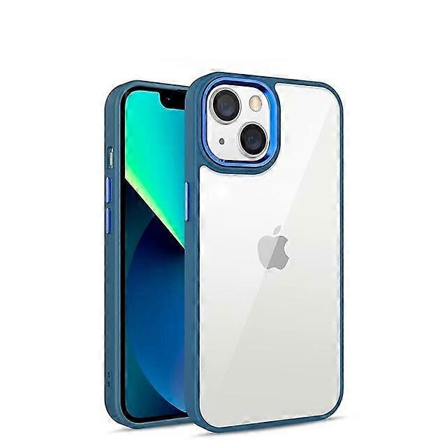 Phone Case For Apple Back Cover Classic Series iPhone 13 Pro Max 12 11 SE 2022 X XR XS Max 8 7 Bumper Frame Transparent Soft Edges Solid Colored PC