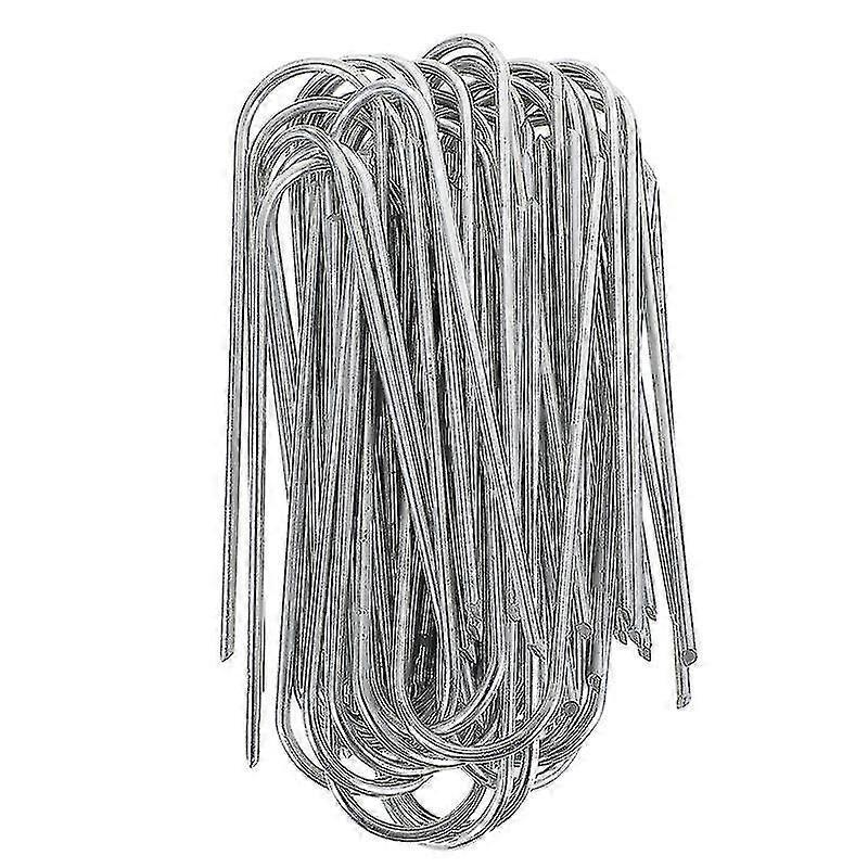 Silver Nails 50 Galvanized Nails Gardening Cloth Nails