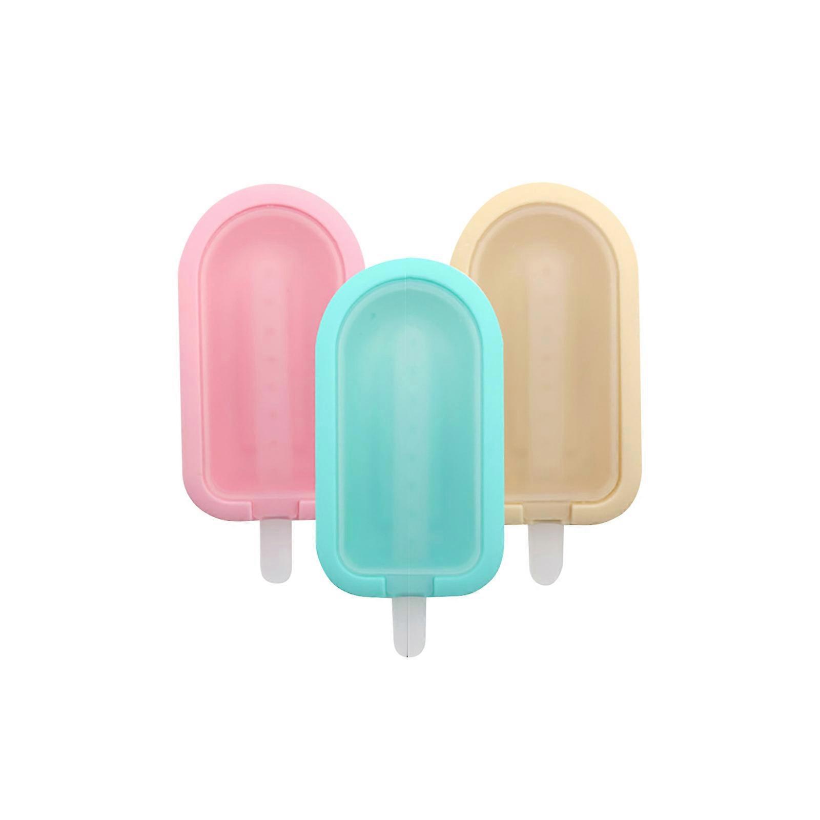 Silicone Ice Cream Mold Ice Lolly Molds Ice With Sticks Tray Ice Froze