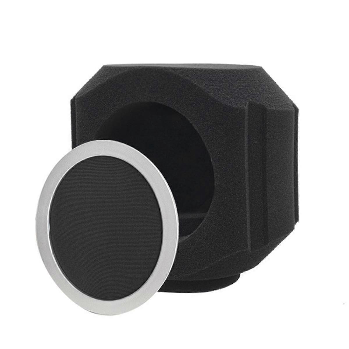 C5 Microphone Wind Shield Acoustic Filter Professional Condenser Mic Studio Sponge Soundproof Prote