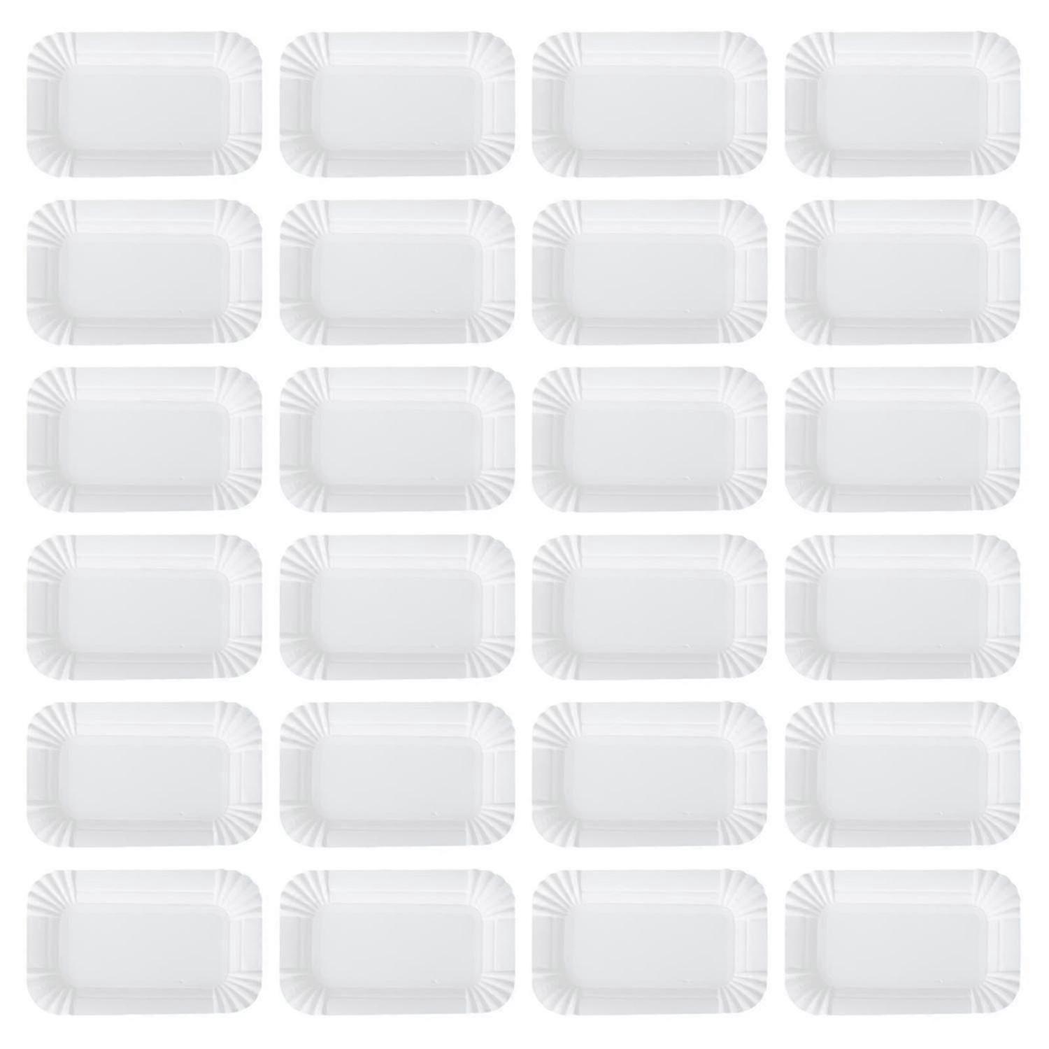 100pcs Assiettes à gâteau Assiettes à manger Assiettes ()