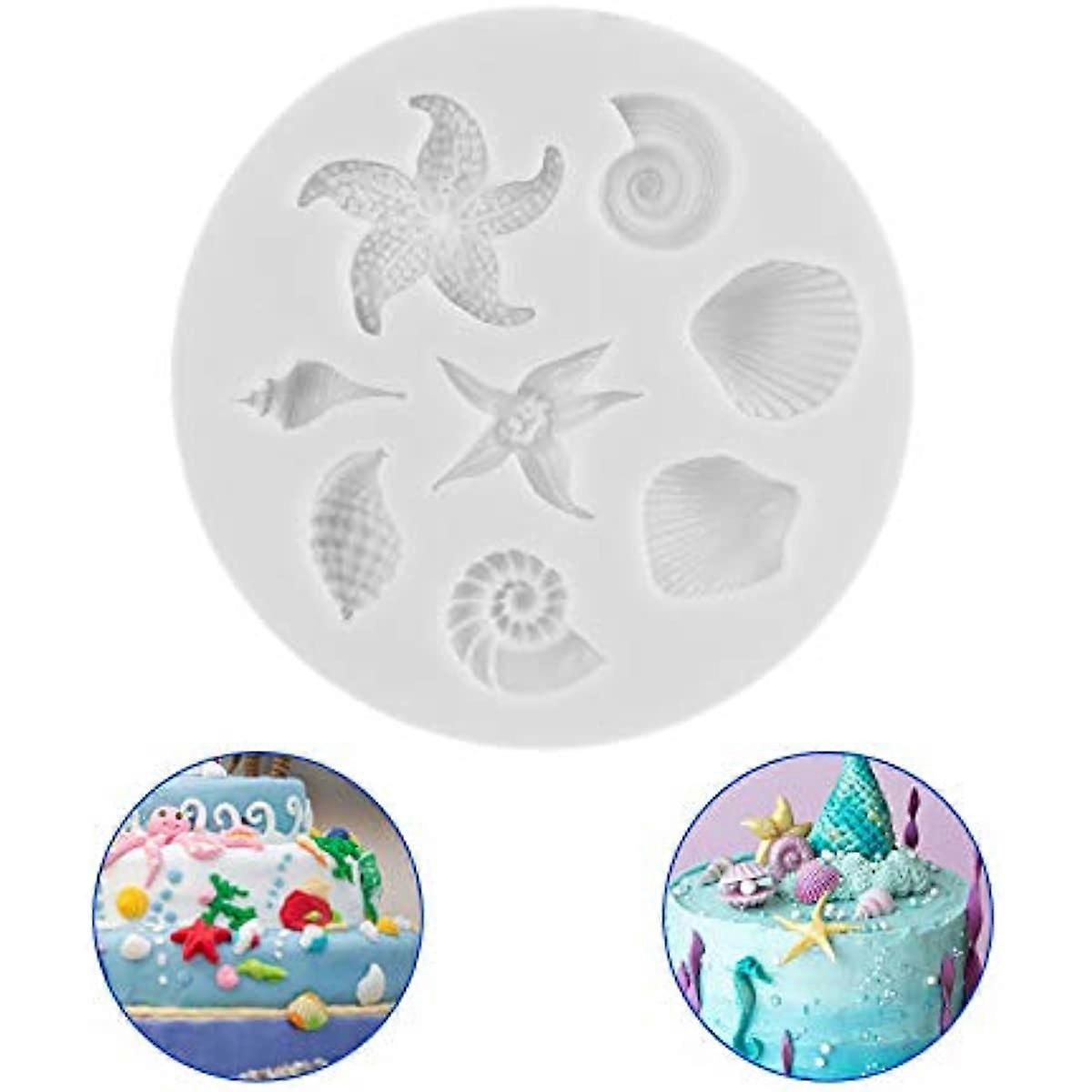 3D لطيف صدف على شكل سيليكون الشوكولاته العفن DIY كعكة جيلي أقراص سكرية الخبز العفن المطبخ التبعي