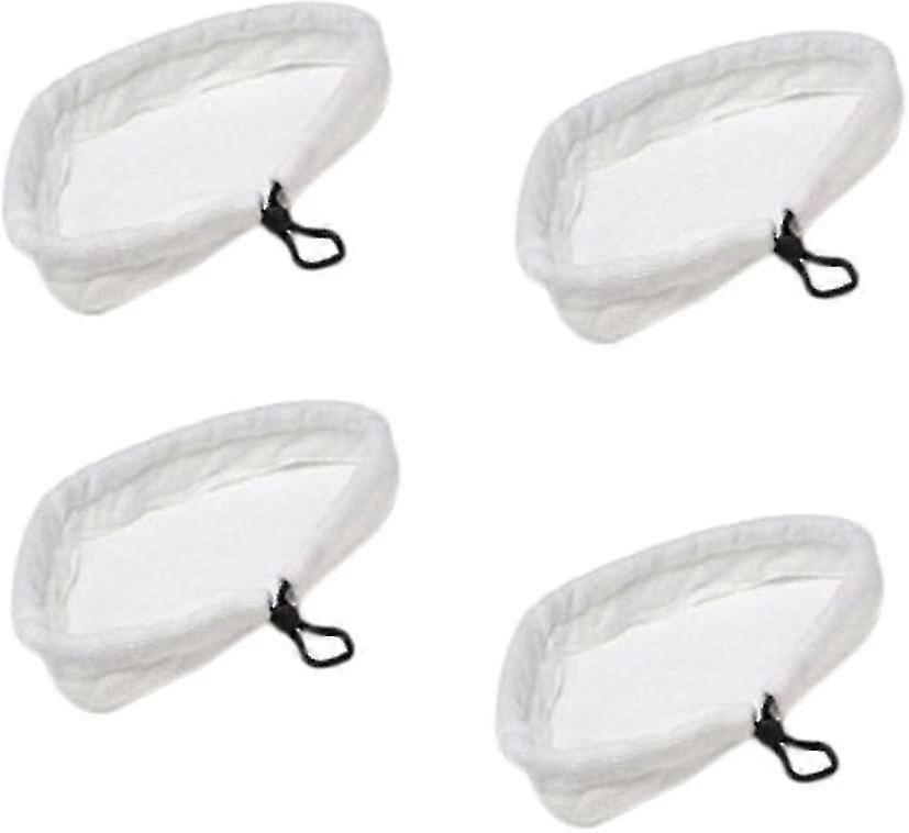 4pcs Triangular Microfiber Steam Mop Pads For H2ox5s302s001 Mop