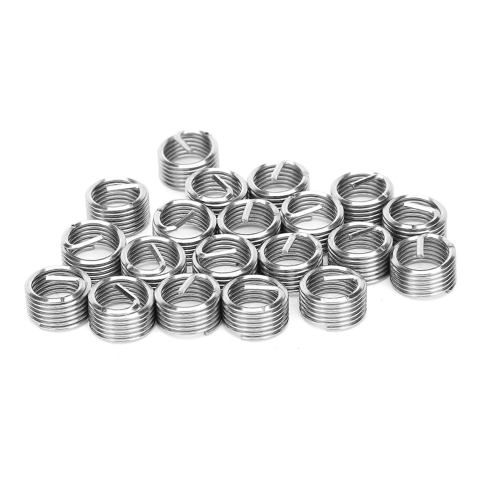 M12 x 1.5 Thread Repair Sleeves 20Pcs Stainless Steel Wire Thread Inserts