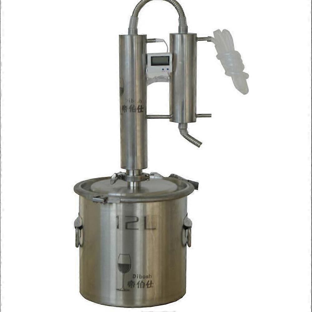 酒精乙醇蒸馏器自制酿酒锅炉304不锈钢