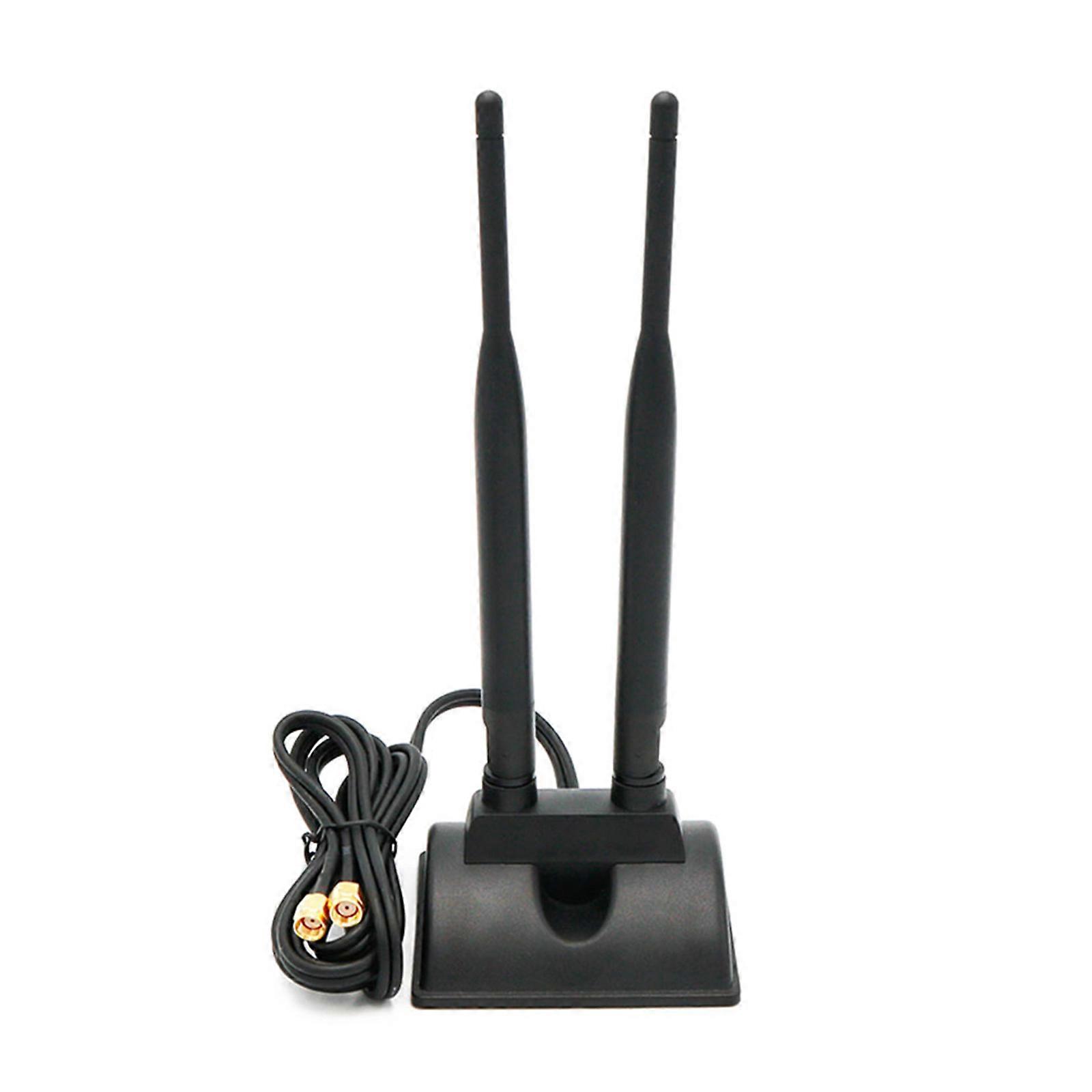 2.4GHz 5GHz Dual Band Antenna PCI-E WiFi Network Card Router WiFi Adapter