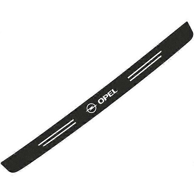 Motor Vehicle Parts Car Door Sill Stickers Threshold Carbon Fiber Decals Scratches Resistant Auto Threshold Protector Accessories for Opel Opc Car