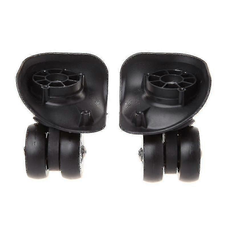 2x matkalaukun matkalaukkutarvikkeet Universal 360 asteen kääntyvät pyörät vaunun pyörä