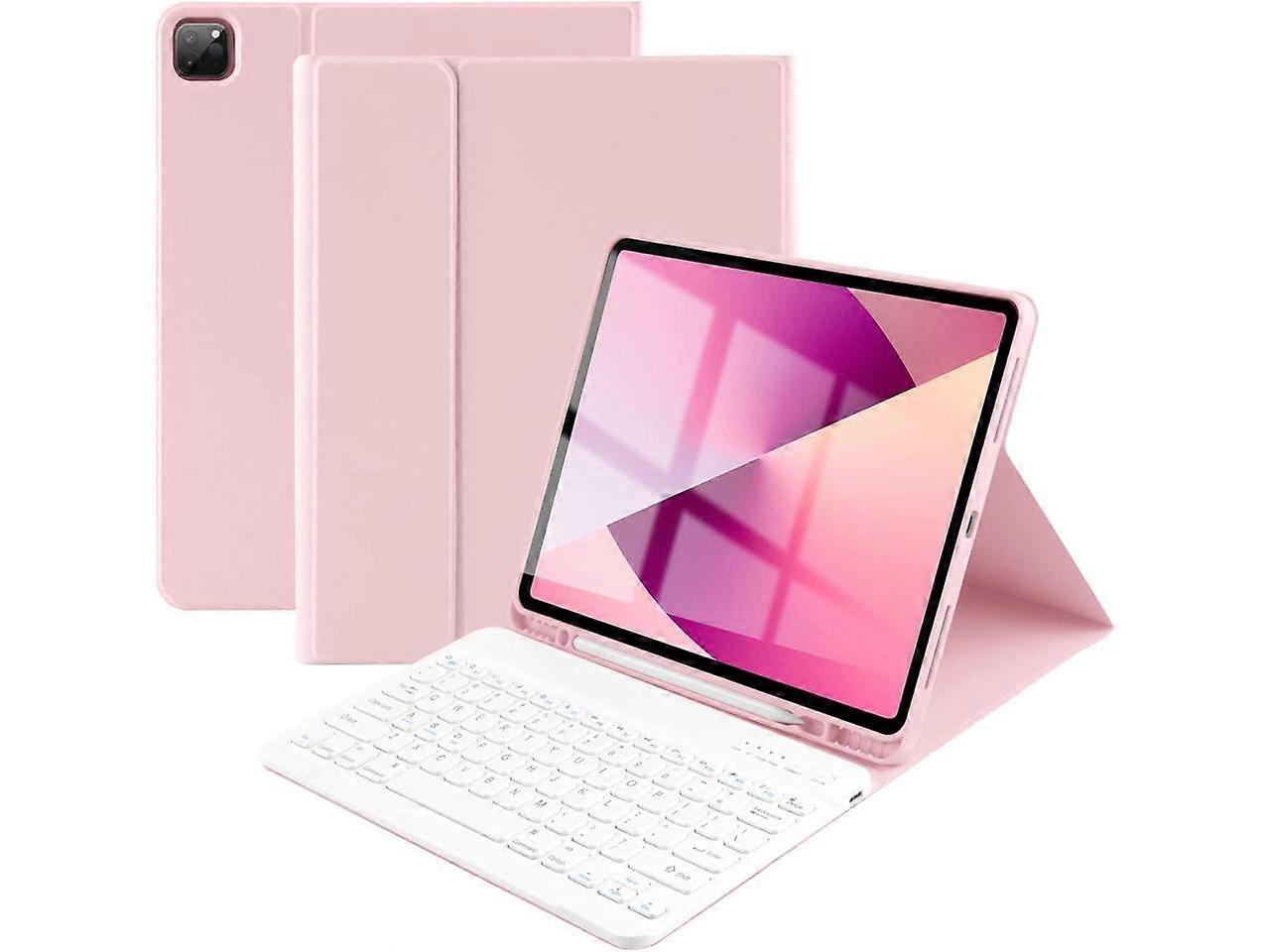 iPad Air 13 inch M2 (2024) Case with Keyboard, Detachable Wireless Keyboard Case for iPad Pro 12.9 inch 6th 5th 4th 3rd Generation 2022 2021 2020 2018