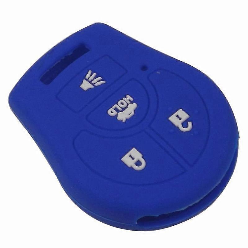 jingyuqin Remote 4 Buttons Car Key Silicone Case Cover Shell For Nissan Maxima Versa Altima Sentra Tiida Armada Key Blanks