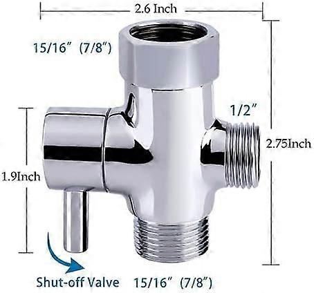 Handheld Bidet Sprayer Kit For Toilet - 57" Hose With Adjustable Water Pressure, Easy Install