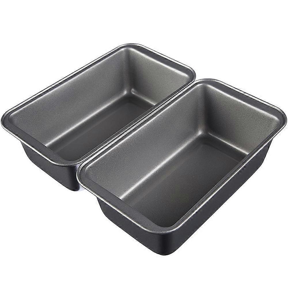 2pcs Baking Non-stick Toast Bread Mold Pound Cake Mold Rectangular Toast Box Oven Special Baking Tray