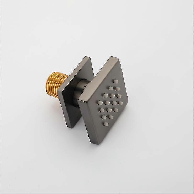 Fyrkantig duschhuvud gr brons brons