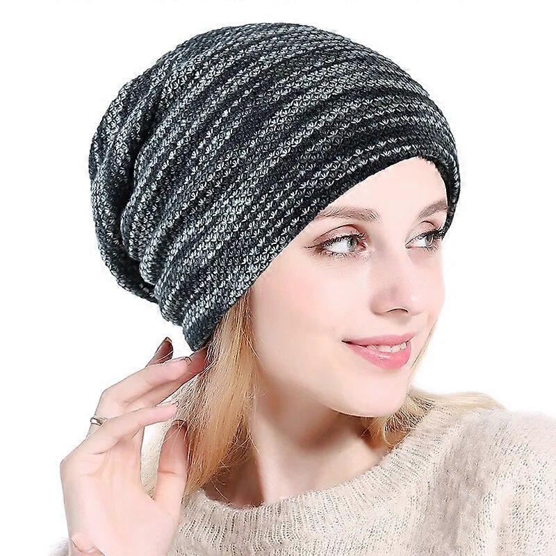 Knit Beanie Hats for Women,Exclusives Cable Knit Beanie - Thick, Soft & Warm Chunky Beanie Hats