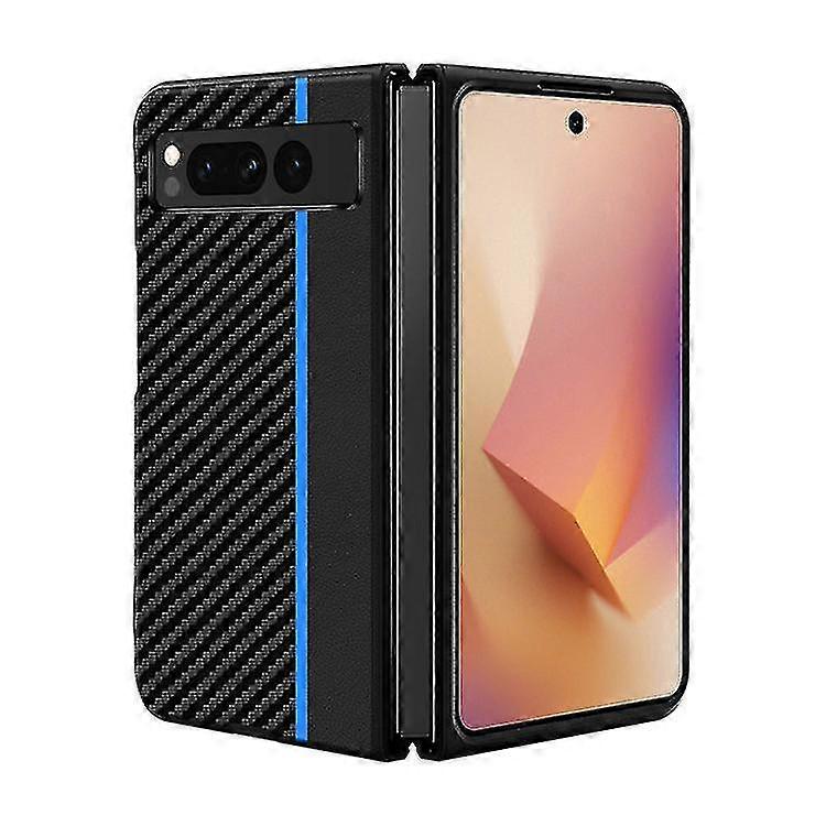 Ultra-thin Pc Material Case Compatible Google Pixel Fold Carbon Fiber Pattern Pixel Fold Case