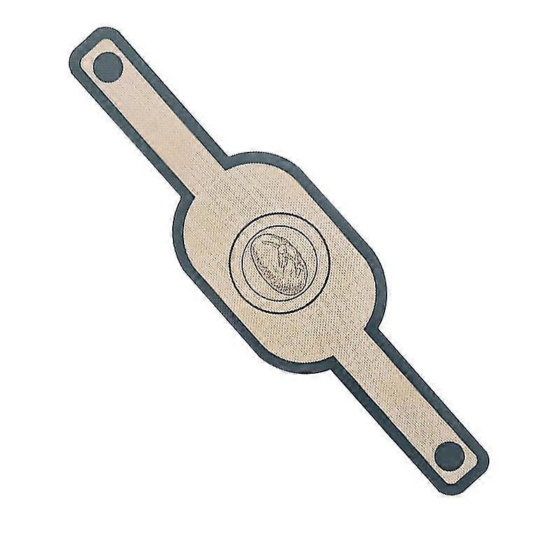 Silikon Bread Sling Oval - Återanvändbar brödstödmatta Värmebeständiga ugnsfoder med långa handtag, non-stick surdegsbröd bakfoder XH