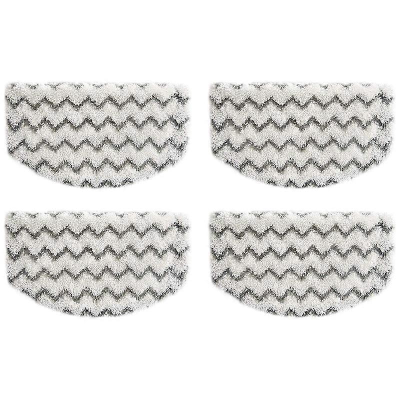 4 Pack Steam Mop Replacement Pads Compatible for Bissell Powerfresh Steam Mop 1940 1806 1544 1440 2075A 2685A Series