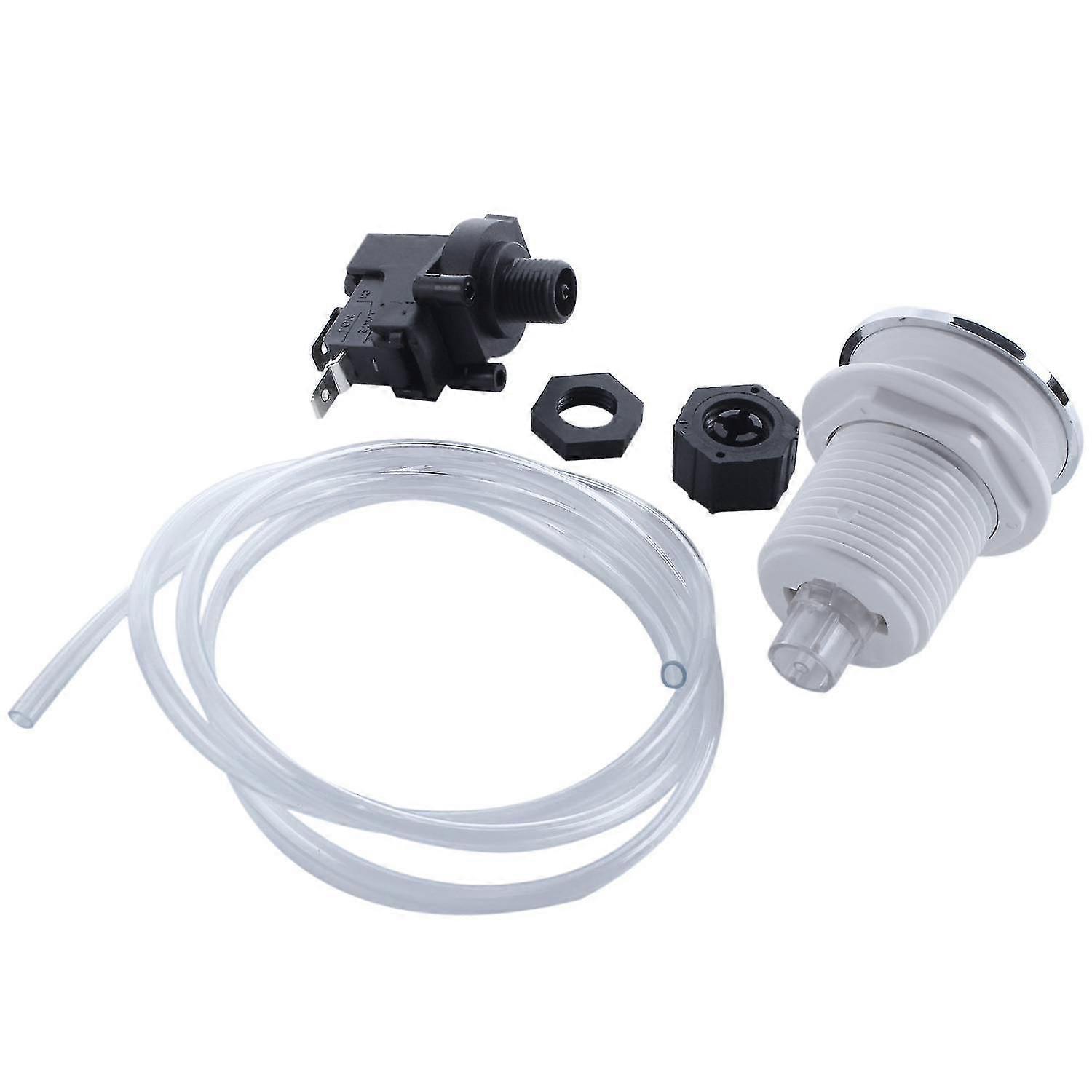 16A On Off Push Button Switch Jetted Whirlpool Jet For Bath Tub Spa Garbage