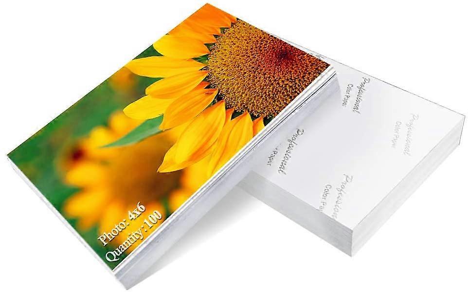 100 sheets 4x6Photo Paper 4x6 inch High Glossy Paper 100 Sheets
