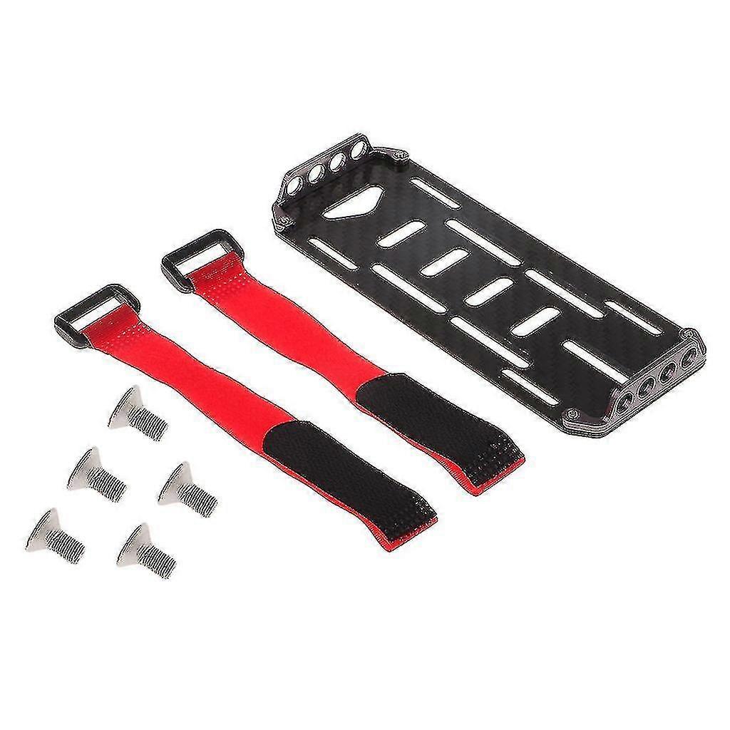 Compatible With 1/10 Rc Crawler Car Axial Scx10 Battery Mounting Plate
