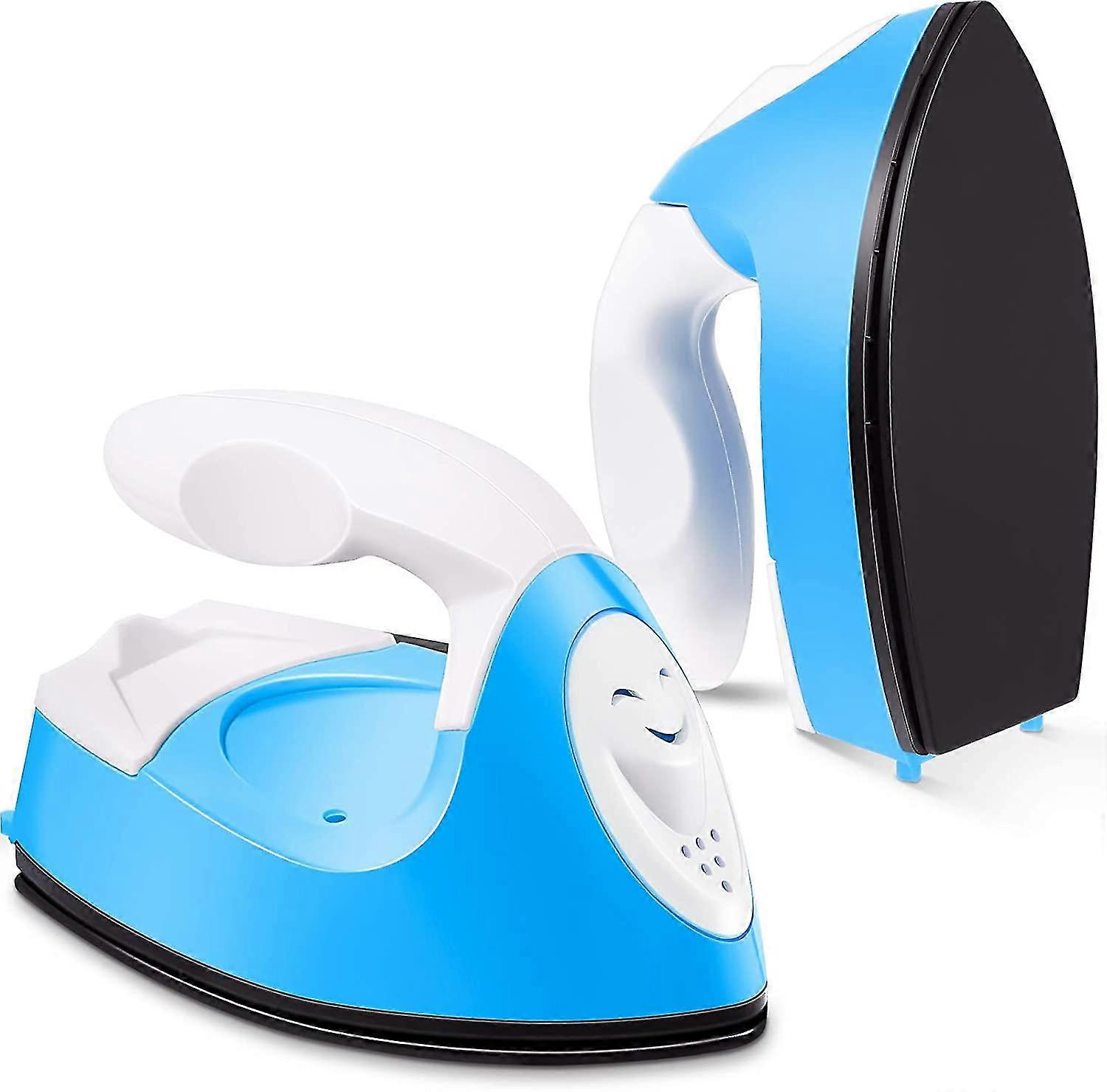 2024Mini Craft Iron Mini Heat Press Mini Iron المحمولة باليد مكبس حراري صغير مع قاعدة شحن