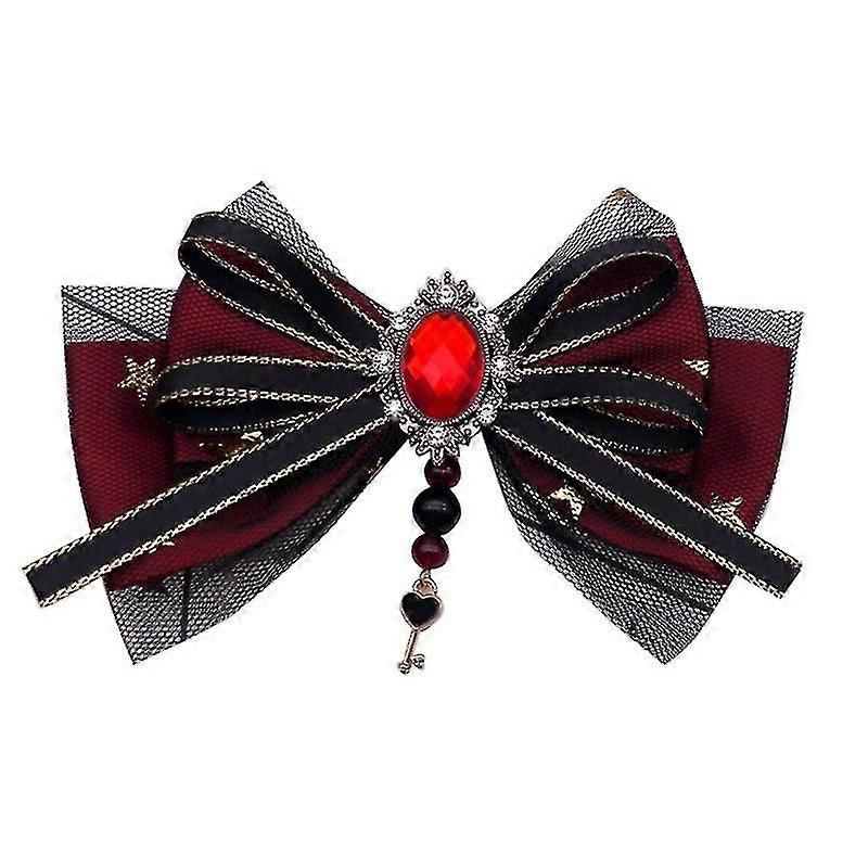 Fresh Style Große Bowknot Form Haarnadel Ta Kostüm Kopfbedeckung Zubehör