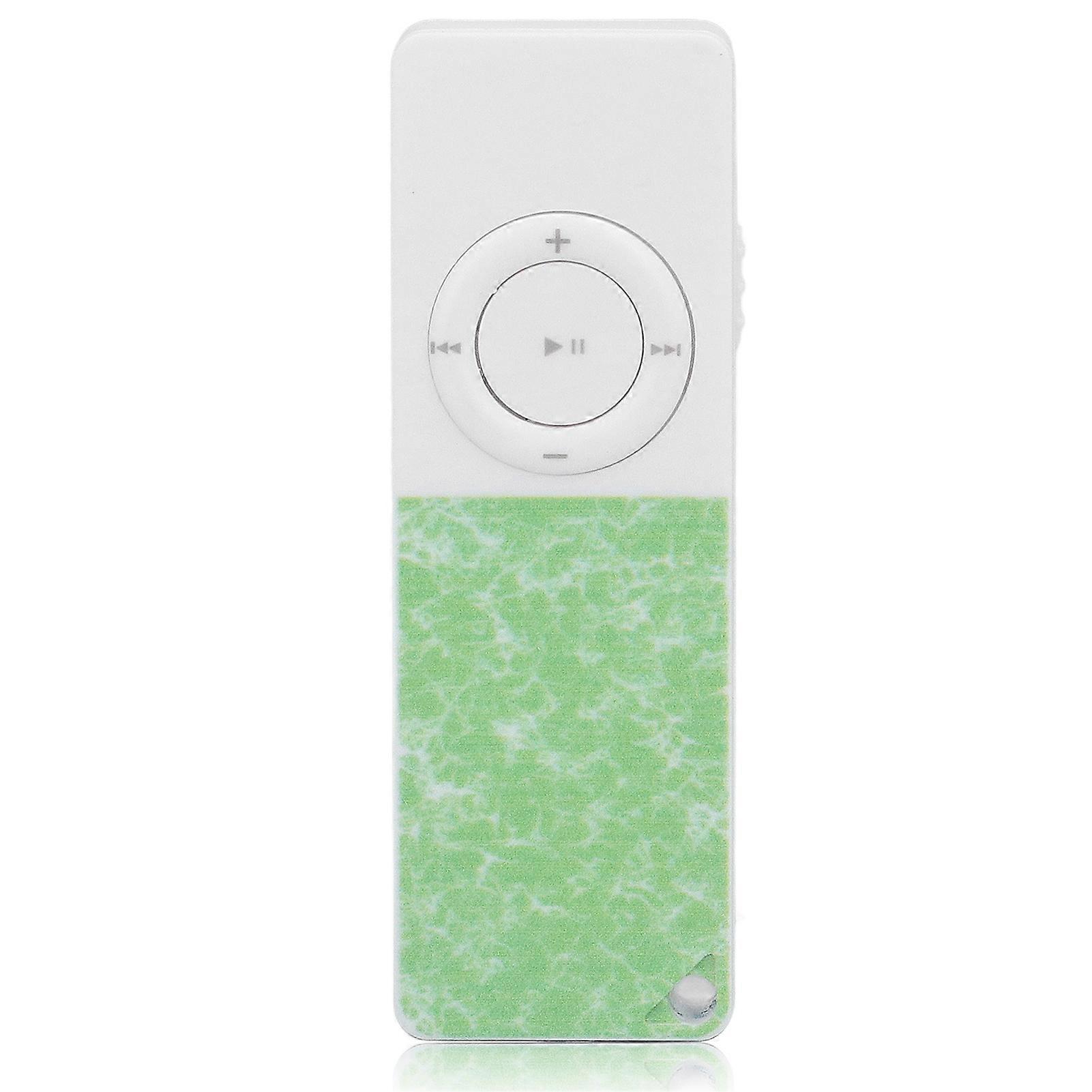 MP3プレーヤー、スリムクラシック、多機能、HiFi、ロスレス、サウンド、音楽プレーヤー、最大64GBをサポートします、緑