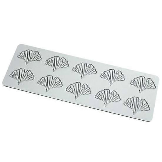 Fondant Lace Silicone Mold Ginkgo Leaf Easy to Clean Safe Durable Fondant Mold