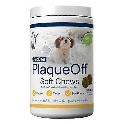 NaturVet Proden PlaqueOff， 中小型犬软咀嚼片，每片 1 片/90 片