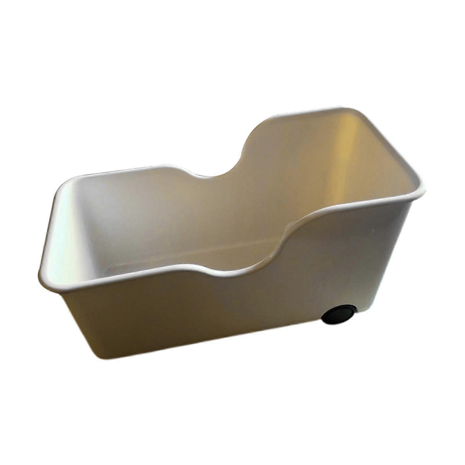 מיכל אחסון למטבח עם גלגלי גליל לארון ארון מדף ארון M