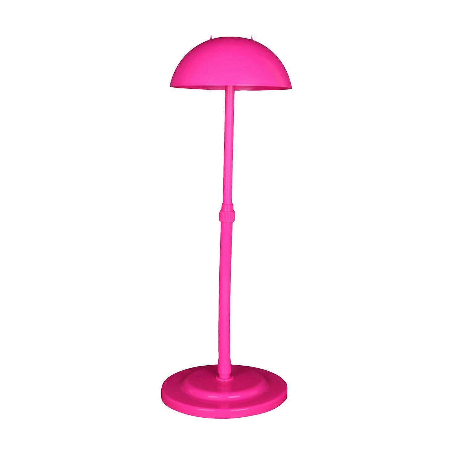 Mushroom Top Wig Stand Height Adjustable Easy Assembly Portable Wig Head Holder Tools Multifunction